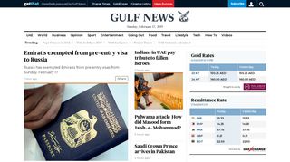 Gulf News – No.1 in UAE and Dubai for breaking news, opinion and ...