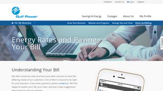 Energy Rates and Paying Your Bill | Gulf Power