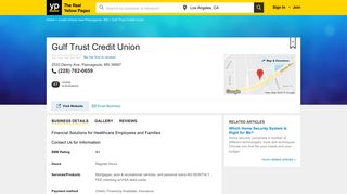 Gulf Trust Credit Union 2533 Denny Ave, Pascagoula, MS 39567 - YP ...
