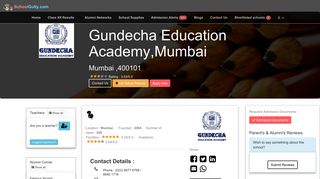 Gundecha Education Academy,Mumbai - SchoolGully