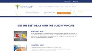 VIP - Gundry MD