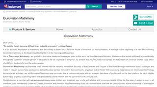 Guruvision Matrimony - Service Provider from Chammany Tower ...