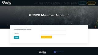 member login - Gusto