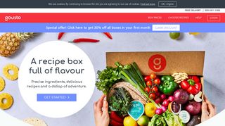 Gousto: Food Boxes | Get Fresh Food & Ingredients Delivered