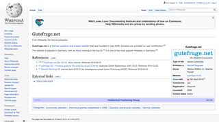 Gutefrage.net - Wikipedia