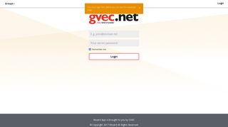 Gvec.net webmail Portal