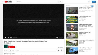 Host Then Profit - Powerful Business Tools Hosting GVO ... - YouTube