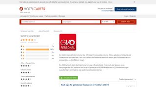 GVO Personal GmbH - Gastronomy job offers Frankfurt a. M ...