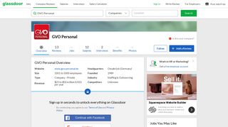 Working at GVO Personal | Glassdoor