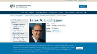Tarek A. El-Ghazawi | School of Engineering & Applied ... - GWU's SEAS