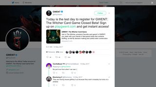 GWENT on Twitter: 