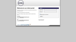 GWG Partners – Online timesheet management system : Login