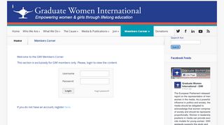 Members Corner - Graduate Women International (GWI) | Graduate ...