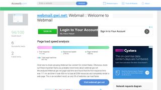 Access webmail.gwi.net. Webmail :: Welcome to Webmail