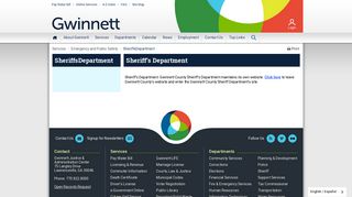 Sheriff's Department - Gwinnett County