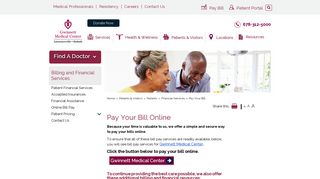 Pay Your Bill | Gwinnett Medical Center