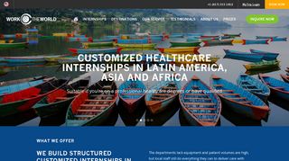 Work the World: Customized Healthcare Internships Abroad