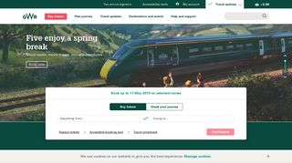 Buy Cheap Train Tickets | Great Western Railway | First Great Western