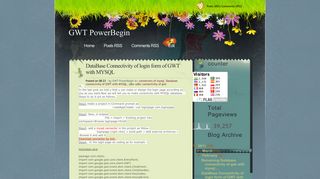 GWT PowerBegin: DataBase Connectivity of login form of GWT with ...