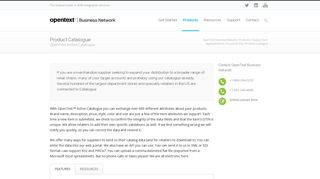 OpenText Business Network Active Catalogue - GXS.com