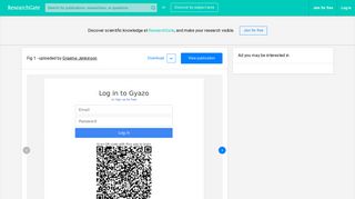 The Gyazo login screen with a Pico QR code. | Download Scientific ...
