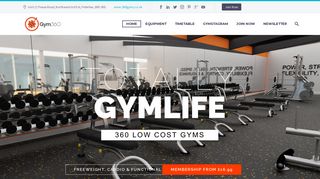 360 Gyms – JOIN FROM JUST £15.99 per month*