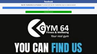 Gym 64 - Dunfermline - Home | Facebook