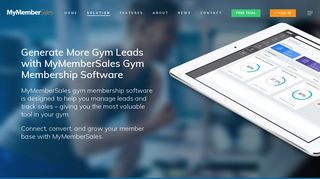 Gym Membership Software - MyMemberSales
