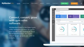 MyMemberSales: Gym Sales Software
