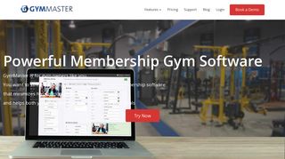 GymMaster Homepage