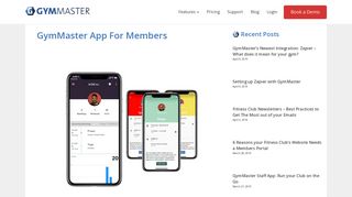 GymMaster App For Members