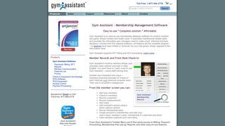 Health Club, Gym Member check-in Software, fitness facility software ...