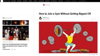 How to Join a Gym Without Getting Ripped Off - Lifehacker - Vitals