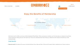Member Benefits - Gymboree Play & Music