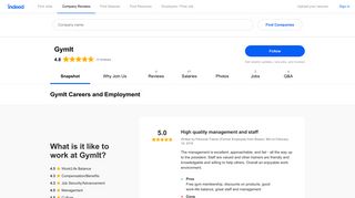 GymIt Careers and Employment | Indeed.com