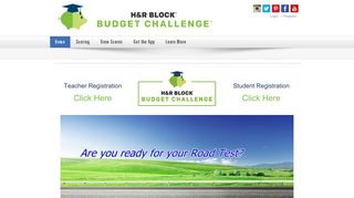 H&R Block Budget Challenge > Home