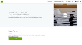State Tax Form Software Updates | H&R Block®
