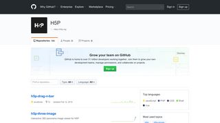 H5P · GitHub