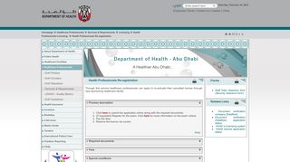 Health Professionals Re-registration