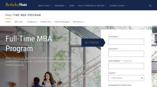 Full-Time MBA Program | Berkeley Haas