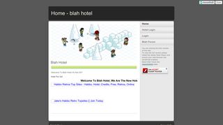blah hotel: Home