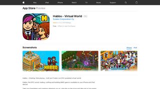 Habbo - Virtual World on the App Store - iTunes - Apple
