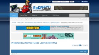 [website][ReL] Normal Habbo Login [Rel][HTML] - RaGEZONE
