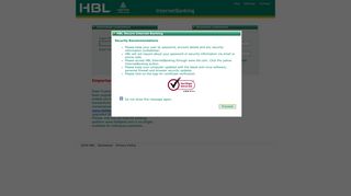 HBL Internet Banking