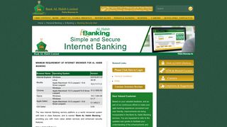 Internet Banking - Bank AL Habib Limited
