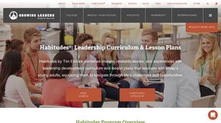 Habitudes: Youth Leadership Lesson Plans & Training Curriculum