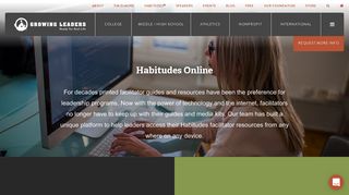 HabitudesOnline: Online Platform for Teachers & Facilitators
