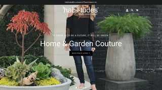 Hab•i•tudes: Home & Garden Pottery Couture