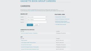 Hachette Book Group Careers - Jobvite