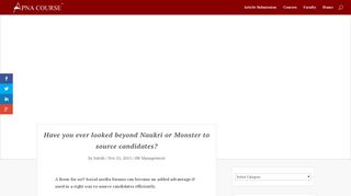 Have you ever looked beyond Naukri or Monster to source candidates?